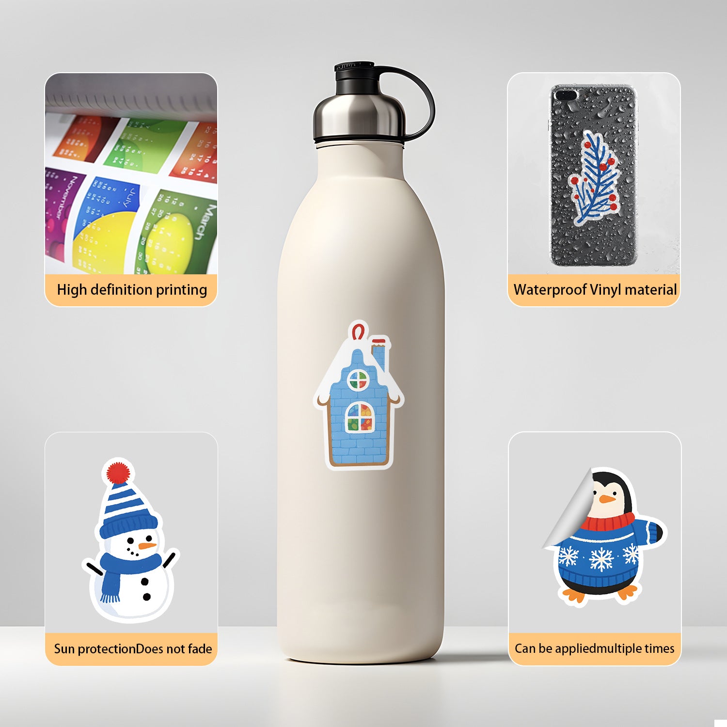 Wholesale Christmas Decorative Sticker